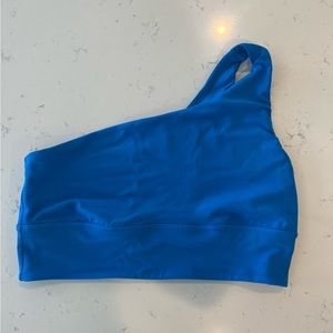 lululemon half shoulder sports bra